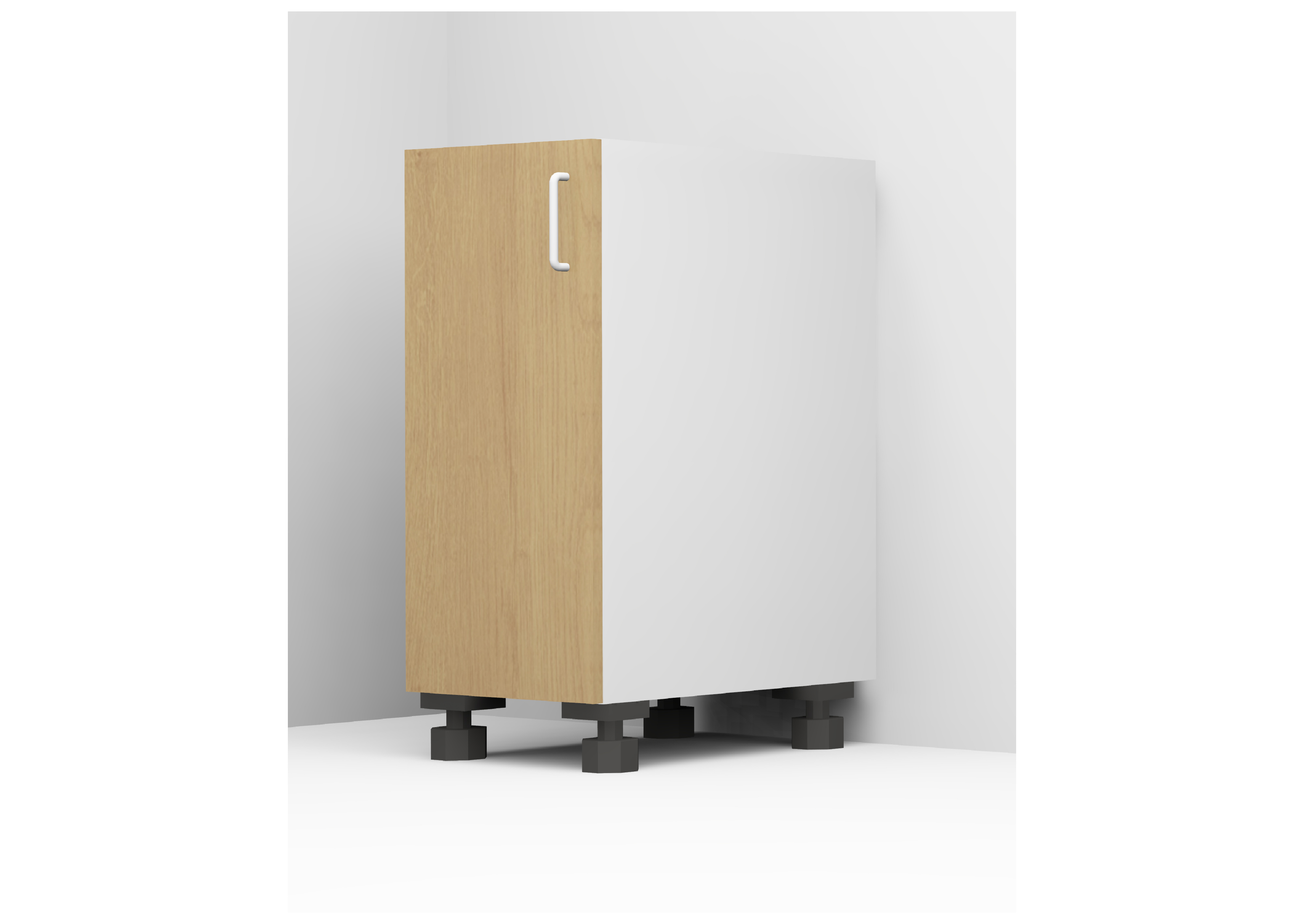Base Unit 800x400 – White (Blanco)