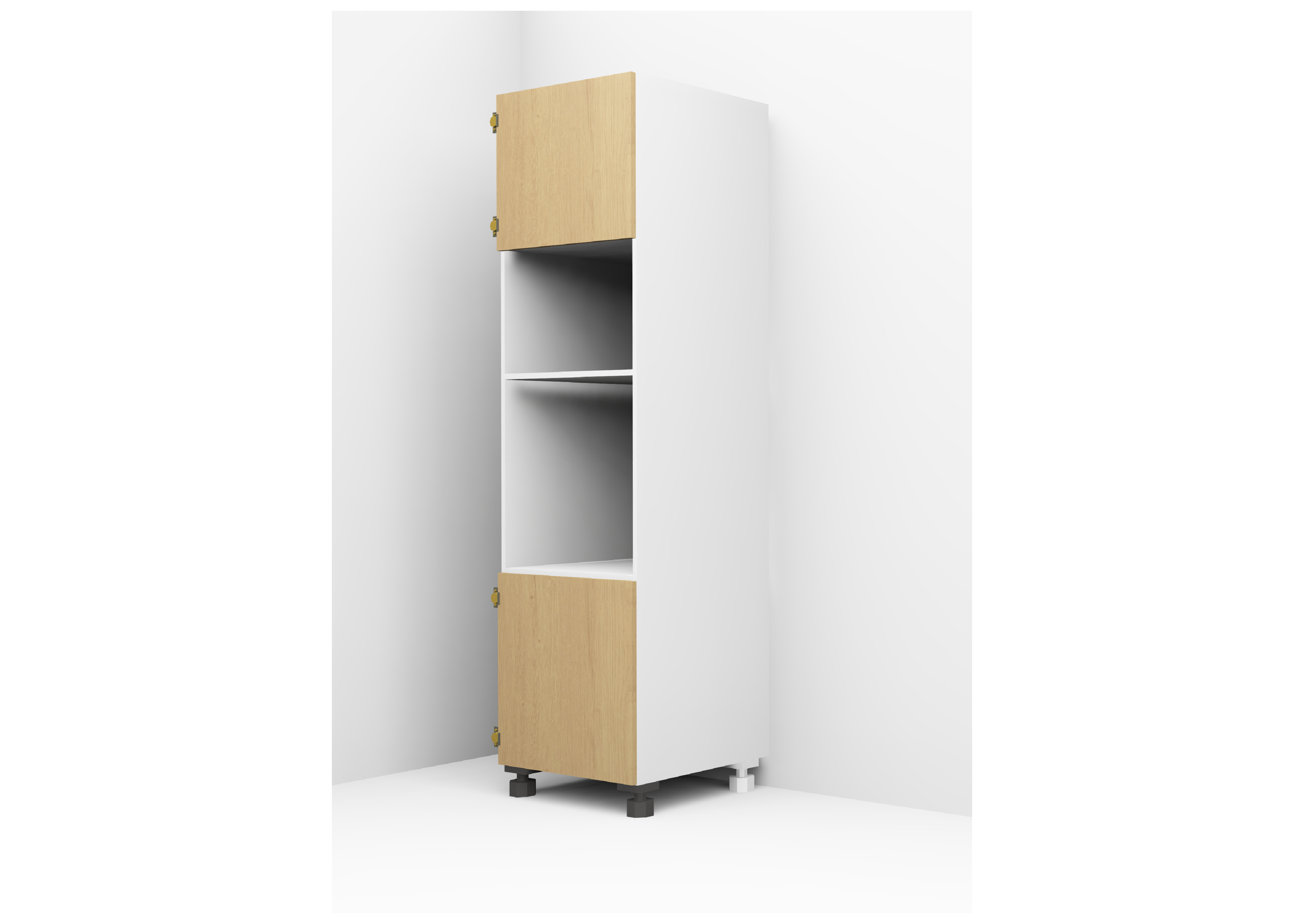 Oven/Microwave Column 2200x600 – White (Blanco)